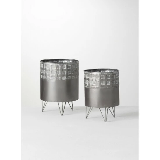 Budget โญ Sullivans Metal Pot Planter - Set Of 2 ๐ 3 Budget โญ Sullivans Metal Pot Planter - Set Of 2 ๐