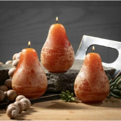 Deals 😉 Sullivans Carmel Timber Pear Candles - Set Of 3 ⌛ -Sullivans Sales unnamed file 1025