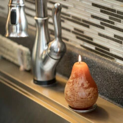 Deals 😉 Sullivans Carmel Timber Pear Candles - Set Of 3 ⌛ -Sullivans Sales unnamed file 1027