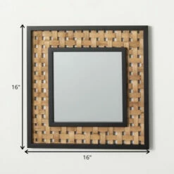 Top 10 ๐ Sullivans Square Mirror With Weave Inset โ๏ธ 9 Top 10 ๐ Sullivans Square Mirror With Weave Inset โ๏ธ -Sullivans Sales unnamed file 1056
