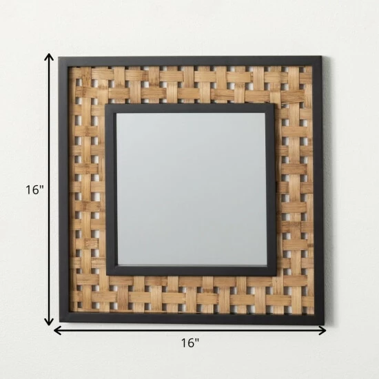 Top 10 ๐ Sullivans Square Mirror With Weave Inset โ๏ธ 6 Top 10 ๐ Sullivans Square Mirror With Weave Inset โ๏ธ - Image 4