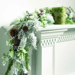 Hot Sale ✔️ Sullivans 6' Flocked Pine Artificial Garland 🛒 -Sullivans Sales unnamed file 1065