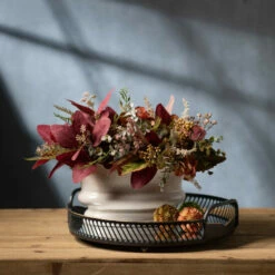 Discount ✔️ Sullivans Distressed White Rustic Ceramic Oval Vase 😀 -Sullivans Sales unnamed file 1071