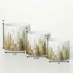 Coupon 🌟 Sullivans Forest Scene Planter - Set Of 3 💯 -Sullivans Sales unnamed file 1090