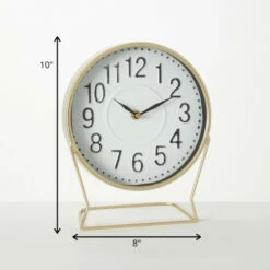 Cheapest ⭐ Sullivans Burnished Brass Desk Clock ⌛ -Sullivans Sales unnamed file 1106