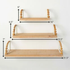 Best Sale 🥰 Sullivans Wood Wall Ledge With Beaded Side - Set Of 3 🌟 9 Best Sale 🥰 Sullivans Wood Wall Ledge With Beaded Side - Set Of 3 🌟 -Sullivans Sales unnamed file 1125