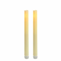 Best deal ✔️ Sullivans Wax Dipped LED Taper Candles - Set Of 2 🎁