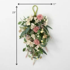 Brand new ✨ Sullivans Artificial 23" Mixed Floral Swag 💯 -Sullivans Sales unnamed file 1149