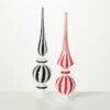 Deals 😀 Sullivans Striped Blown-Glass Finial - Set Of 2 ✨