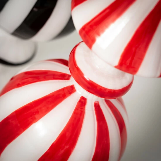 Deals ๐ Sullivans Striped Blown-Glass Finial - Set Of 2 โจ 4 Deals ๐ Sullivans Striped Blown-Glass Finial - Set Of 2 โจ - Image 2