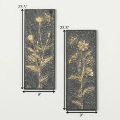 Brand new โจ Sullivans Metallic Floral Wall Panel Set ๐ 9 Brand new โจ Sullivans Metallic Floral Wall Panel Set ๐ -Sullivans Sales unnamed file 1164