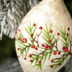 Outlet 👏 Sullivans Holly Gem Ornament - Set Of 3 💯 -Sullivans Sales unnamed file 118