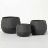 Best Sale 🔥 Sullivans Speckled Black Two-Toned Ceramic Planters - Set Of 3 ⭐ -Sullivans Sales unnamed file 1183