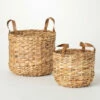 Best Pirce 🌟 Sullivans Handled Woven Wicker Basket - Set Of 2 ⌛ -Sullivans Sales unnamed file 1205