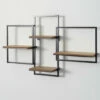 New 👍 Sullivans Quadrate Open Wood Wall Shelf 🛒 -Sullivans Sales unnamed file 1212