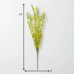 Brand new 🔥 Sullivans Artificial Yellow Berry & Blooms Stem 😍 -Sullivans Sales unnamed file 1228