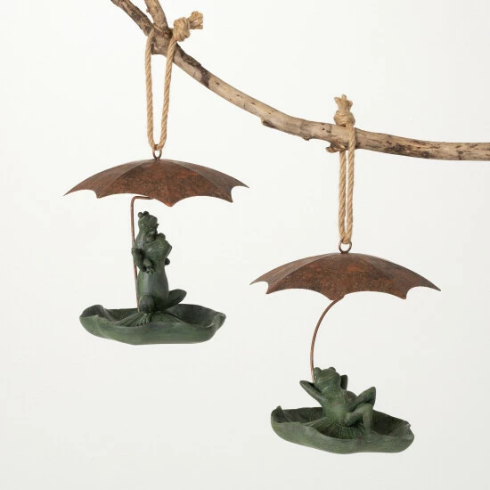 Budget ๐ Sullivans 6" & 7.5" Rainy Day Frog Bird Feeders - Set Of 2; Copper ๐ 3 Budget ๐ Sullivans 6" & 7.5" Rainy Day Frog Bird Feeders - Set Of 2; Copper ๐
