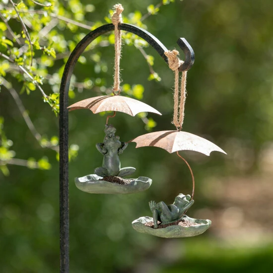 Budget ๐ Sullivans 6" & 7.5" Rainy Day Frog Bird Feeders - Set Of 2; Copper ๐ 5 Budget ๐ Sullivans 6" & 7.5" Rainy Day Frog Bird Feeders - Set Of 2; Copper ๐ - Image 3