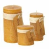 Cheap ⭐ Sullivans Brown Sugar Timber Pillar Candles Kit- Set Of 3 👏 -Sullivans Sales unnamed file 1271