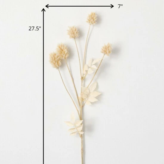Brand new 👍 Sullivans Artificial Faux Dried Cream Thistle Stem 😍 5 Brand new 👍 Sullivans Artificial Faux Dried Cream Thistle Stem 😍 - Image 3