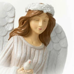 Promo 🥰 Sullivans Snowflake Adorned Angel Figure 💯 -Sullivans Sales unnamed file 1333