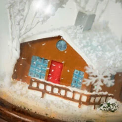 Wholesale 😀 Sullivans LED Brown Cabin Snow Globe 😀 -Sullivans Sales unnamed file 134