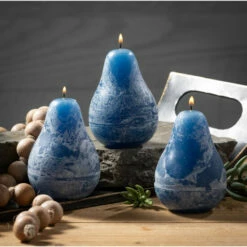 Buy 💯 Sullivans English Blue Timber Pear Candles - Set Of 3 😀 -Sullivans Sales unnamed file 1353