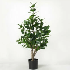 Hot Sale ⭐ Sullivans Artificial Large Potted Rubber Tree 🛒