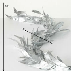 Hot Sale 👏 Sullivans 53" Artificial Silver Eucalyptus Garland 🛒 -Sullivans Sales unnamed file 138