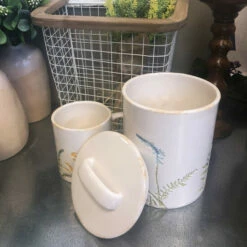 Deals 👍 Sullivans Herb Imprinted Canister - Set Of 2 😉 -Sullivans Sales unnamed file 1385