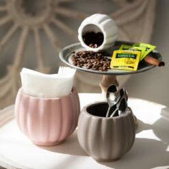 Hot Sale 🎁 Sullivans Warm Ribbed Ceramic Planter - Set Of 3 😉 -Sullivans Sales unnamed file 1395