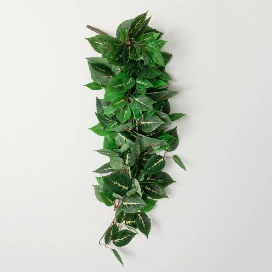 Wholesale ✔️ Sullivans Artificial Variegated Philodendron Bush 😍 3 Wholesale ✔️ Sullivans Artificial Variegated Philodendron Bush 😍