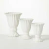 Discount โ๏ธ Sullivans Matte White Ribbed Ceramic Urn - Set Of 3 ๐งจ 2 Discount โ๏ธ Sullivans Matte White Ribbed Ceramic Urn - Set Of 3 ๐งจ -Sullivans Sales unnamed file 1422