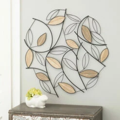 Flash Sale 😉 Sullivans Wired Abstract Leaf Wall Art 👍 -Sullivans Sales unnamed file 1440