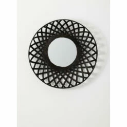 Discount 🔥 Sullivans Woven Wall Mirror - 31"L X 6.5"W X 31"H 👍