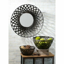 Discount 🔥 Sullivans Woven Wall Mirror - 31"L X 6.5"W X 31"H 👍 -Sullivans Sales unnamed file 1465