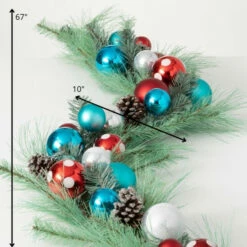 Outlet ✔️ Sullivans 67" Artificial Ball Ornament Garland - Blue 🎉 7 Outlet ✔️ Sullivans 67" Artificial Ball Ornament Garland - Blue 🎉 -Sullivans Sales unnamed file 1493