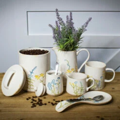 Budget 👏 Sullivans Herb Imprinted Handled Pitcher 🌟 -Sullivans Sales unnamed file 1502