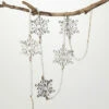 Discount 🛒 Sullivans 55.5" Dangling Snowflake Garland - White 🛒 -Sullivans Sales unnamed file 1518