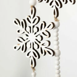 Discount 🛒 Sullivans 55.5" Dangling Snowflake Garland - White 🛒 -Sullivans Sales unnamed file 1519