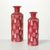 Flash Sale 🔔 Sullivans Red Tree Motif Vase - Set Of 2 ⌛ -Sullivans Sales unnamed file 1543