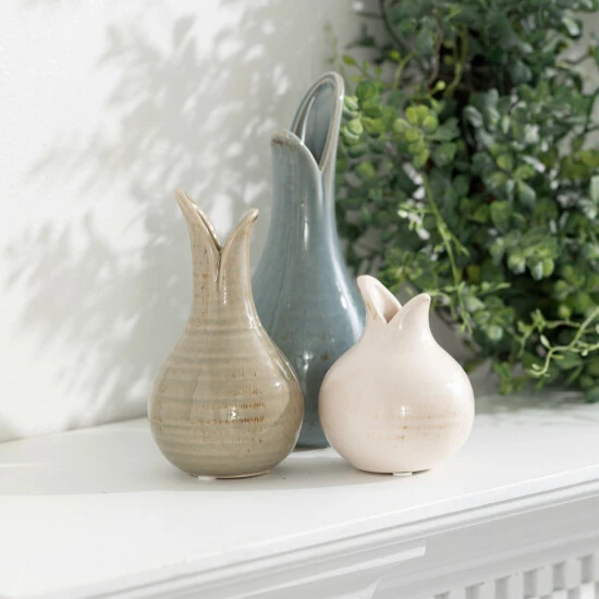 Flash Sale ✔️ Sullivans Ceramic Glazed Bulb Vase - Set Of 3 💯 6 Flash Sale ✔️ Sullivans Ceramic Glazed Bulb Vase - Set Of 3 💯 - Image 4