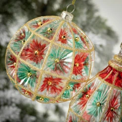 Coupon 😍 Sullivans Faceted Vintage Ornament - Set Of 2 🌟 5 Coupon 😍 Sullivans Faceted Vintage Ornament - Set Of 2 🌟 -Sullivans Sales unnamed file 1588