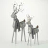 Wholesale 😀 Sullivans Gray Deer With Scarves - Set Of 2 👏 -Sullivans Sales unnamed file 1592