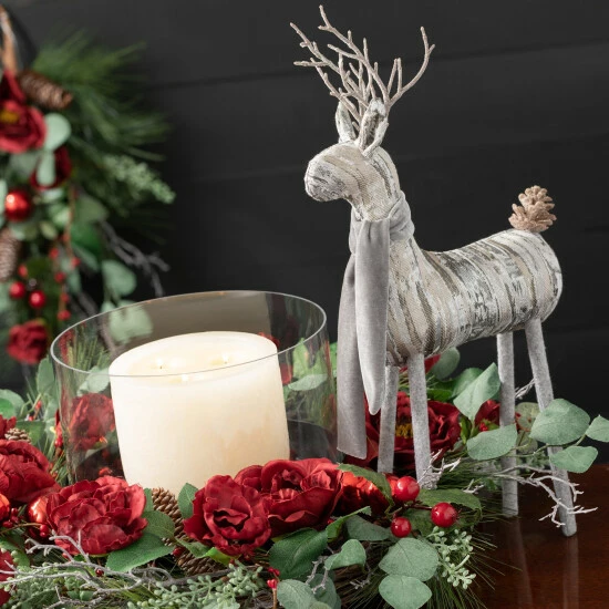 Wholesale ๐ Sullivans Gray Deer With Scarves - Set Of 2 ๐ 5 Wholesale ๐ Sullivans Gray Deer With Scarves - Set Of 2 ๐ - Image 3