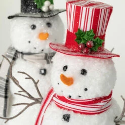 Outlet ❤️ Sullivans Snowmen In Top Hats - Set Of 2 🔥 -Sullivans Sales unnamed file 1661
