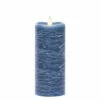 Brand new ✨ Sullivans 7" Blue Frosted Rustic LED Pillar Candle 🌟 -Sullivans Sales unnamed file 1667