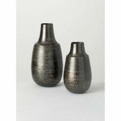 Hot Sale 🛒 Sullivans 🔨 Hammered Vase - Set Of 2 ⭐