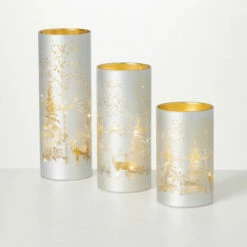 Buy ❤️ Sullivans Lighted Cylinder - Set Of 3 🔥