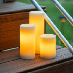 Best deal ✔️ Sullivans 4" Outdoor Weighted LED Pillar Candle 🎉 -Sullivans Sales unnamed file 1705